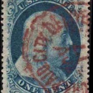 US 24 Early Classics Fancy Cancel Ave Used