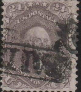 US 78 Early Classics Fancy Cancel F - VF cv $250