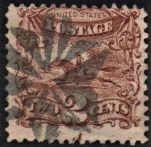 US 113 Pictorials Fancy Cancel avg single