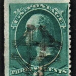 US 207 Bank Notes Ave Fancy Cancel