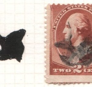 US 210 Bank Notes Ave Used Single Fancy Cancel