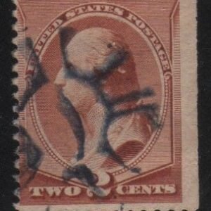 US 210 Bank Notes Ave Fancy Cancel