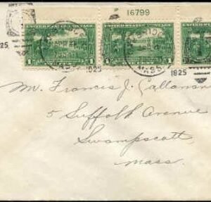 US 617 - 619 First Day Cover Set