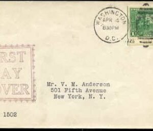 US 617 First Day Cover