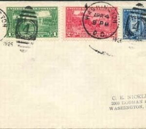 US 617 - 619 First Day Cover DC