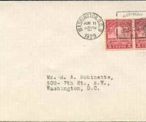 US 656 First Day Cover Pair