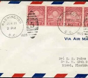 US 656 First Day Cover Airmail