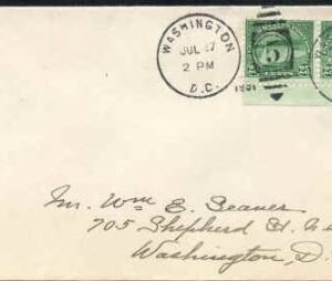 US 699 First Day Cover H. Pair