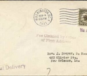 US 700 First Day Cover