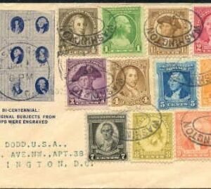 US 704 - 715 First Day Cover