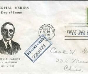 US 833 First Day Cover
