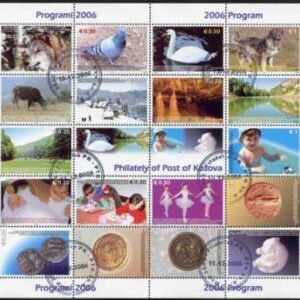 Kosovo : 63a Miniature Sheet of 18
