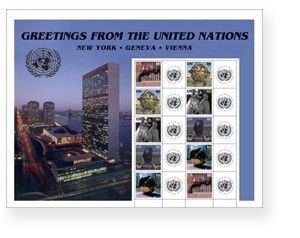 UN Personalized Sheets S11 NY 903 - 907