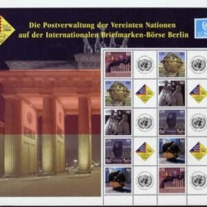 UN Personalized Sheets S14 NY 903b - 907b Berlin