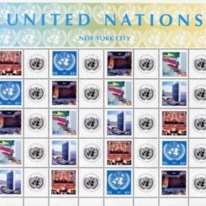 UN Personalized Sheets S17 NY 934 - 938 2007