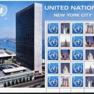 UN Personalized Sheets S18 NY 939 2007