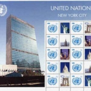 UN Personalized Sheets S24 NY 959 2008