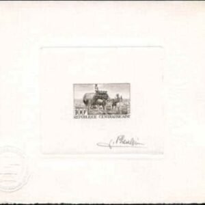 Central Africa 44 Artist Die Proof