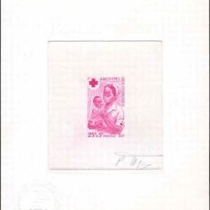 Comoro Island B3 Artist Die Proof