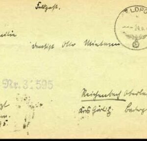 France 1938 Haudroy 20th Anniversary postal card