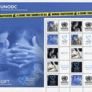 UN Personalized Sheets S35 Vienna 460 - 464 2010 Human Trafficking