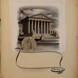 US Artmaster Scott 991 1950 Supreme Court Building - Artwork