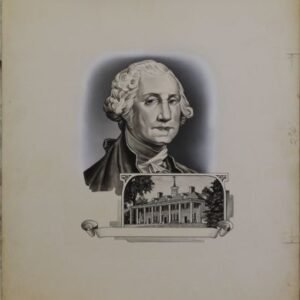 US Artmaster Scott 1031 1954 - 68 Liberty Issue : Washington - Artwork