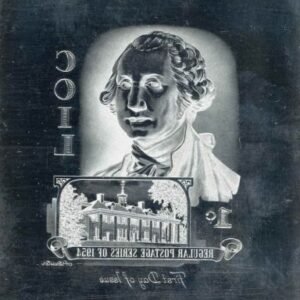 US Artmaster Scott 1031 1954 - 68 Washington - Plate