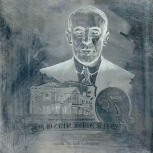 US Artmaster Scott 1040 1954 - 68 Liberty , Woodrow Wilson  -  Plate