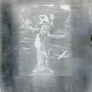 US Artmaster Scott 1042 1954 - 68 Statue of Liberty  -  Plate