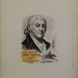 US Artmaster Scott 1048 1954 - 68 Liberty, Paul Revere - Artwork