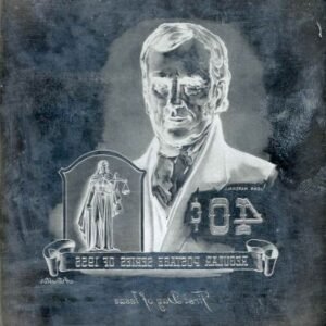 US Artmaster Scott 1050 1954 - 68 Liberty, John Marshall - Plate