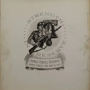 US Artmaster Scott 1067 1955 Military Personnel - Artwork