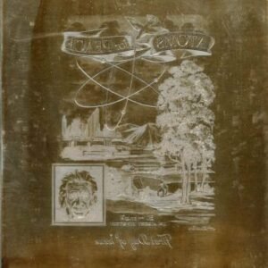 US Artmaster Scott 1070 1955 Atoms for Peace - Plate