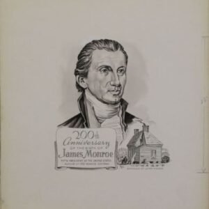 US Artmaster Scott 1105 1958 James Monroe - Artwork