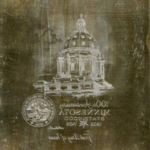 US Artmaster Scott 1106 1958 Minnesota Statehood - Plate