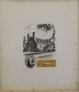 US Artmaster Scott 1108 1958 Gunston Hall, Virginia - Artwork