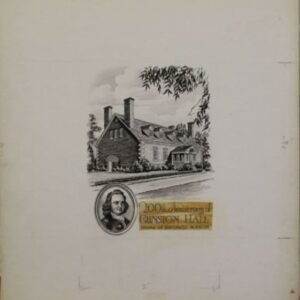 US Artmaster Scott 1108 1958 Gunston Hall, Virginia - Artwork