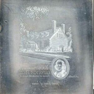 US Artmaster Scott 1108 1958 Gunston Hall, Virginia - Plate