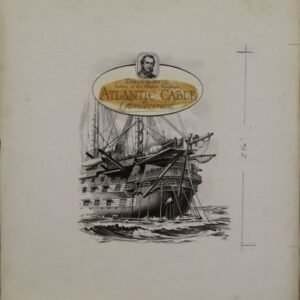 US Artmaster Scott 1112 1958 Neptune Globe and Mermaid - Artwork