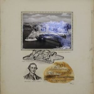 US Artmaster Scott 1123 1958 Occupation of Fort Duquesne - Artwork