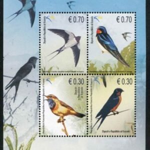 Kosovo : 161 Birds S/S