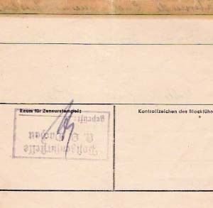 Dachau Lettersheet 090