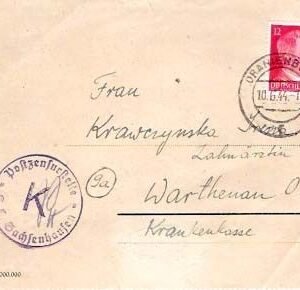 Sachsenhausen Lettercard 133
