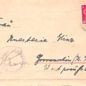 Sachsenhausen Lettercard 137