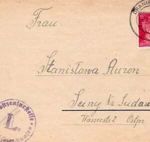 Sachsenhausen Lettercard 140