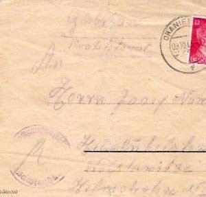 Sachsenhausen Lettercard 160