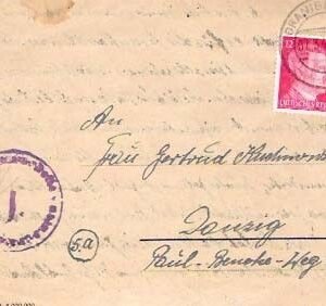 Sachsenhausen Lettercard 169