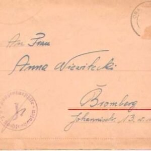 Sachsenhausen Lettercard 170