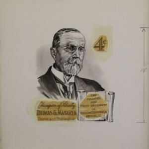 US Artmaster Scott 1147 - 1148 1960 Thomas G. Masaryk - Artwork